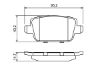 Brake Pad Set, disc brake FORD - 1 439 867