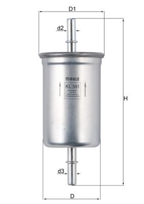 Fuel Filter Ford Transit VII 2,3l -3723164