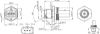 Sensor, fuel pressure MERCEDES-BENZ - 006 153 65 28