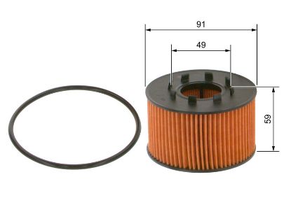 Oil Filter FORD - 1 349 745, JAGUAR - JDE2464 Oil Filter FORD - 1 349 745, JAGUAR - JDE2464