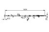 Cable Pull, parking brake -