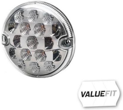 Tail Light Assembly komb. tagatuli, 95mm LED, valge disain,10-30mm