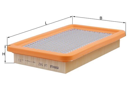 Air Filter MAZDA - B6MW-13-Z40