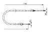 Cable Pull, parking brake -