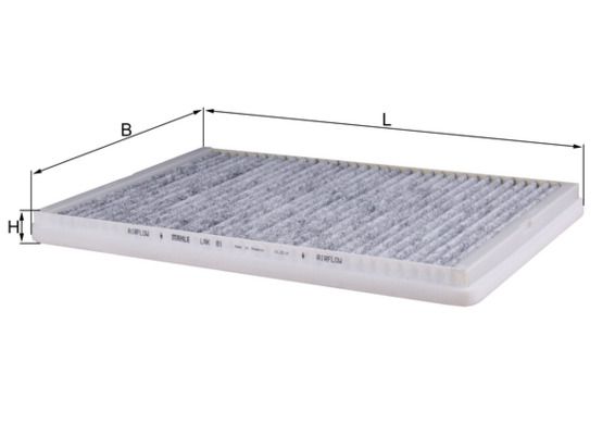Filter, cabin air MERCEDES-BENZ - 168 830 27 03