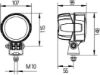 Worklight Lähivalgustus, 3800lm, 9-33V
