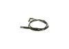 Warning Contact, brake pad wear -