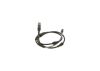 Warning Contact, brake pad wear -