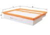 Air Filter MERCEDES-BENZ - 604 094 00 04