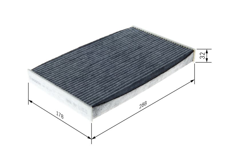 Filter, cabin air - Filter, cabin air -
