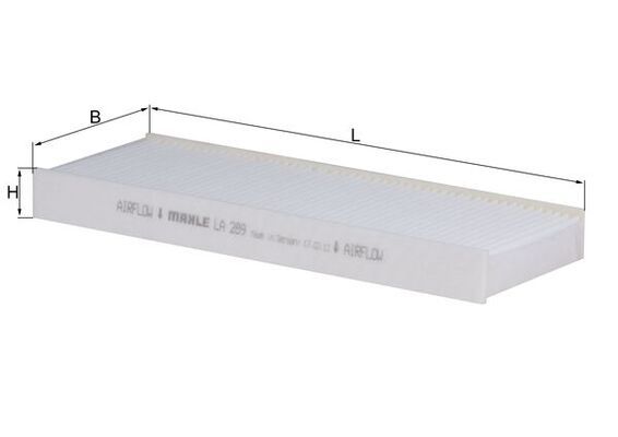 Filter, cabin air NISSAN - 27274-EA000
