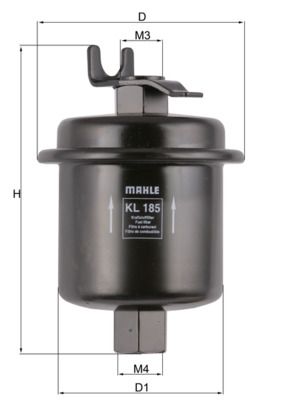 Fuel Filter HONDA - 16010-ST5-E00