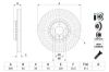 Brake Disc BMW - 34 11 6 782 067 - VASAK