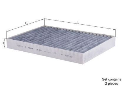 Filter, cabin air MERCEDES-BENZ - 221 830 07 18