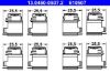 Accessory Kit, disc brake pad MERCEDES-BENZ - 447 423 00 91