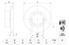 Brake Disc MERCEDES-BENZ - 906 423 01 12