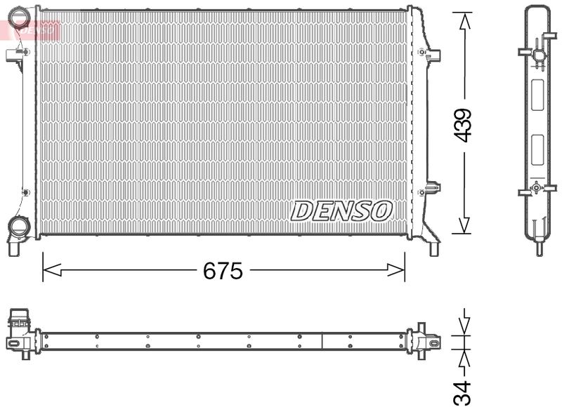 Radiator, engine cooling - Radiator, engine cooling -