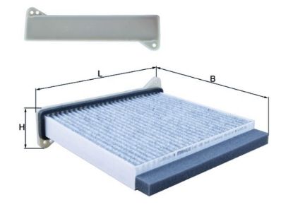 Filter, cabin air MITSUBISHI - 7803A084