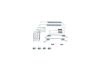 Accessory Kit, brake shoes -