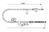 Cable Pull, parking brake -
