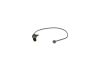 Warning Contact, brake pad wear -