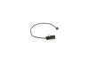 Warning Contact, brake pad wear -