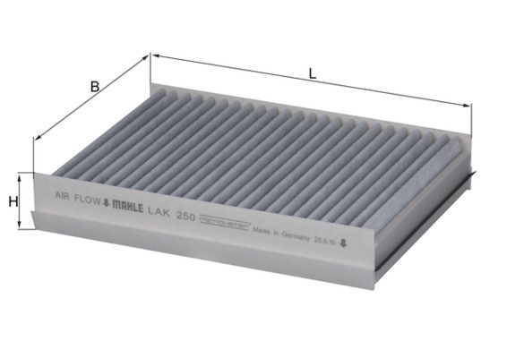 Filter, cabin air JAGUAR - XR849205 Filter, cabin air JAGUAR - XR849205