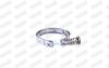 Clamping Piece, exhaust system -