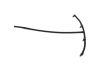 Hose, fuel overflow -