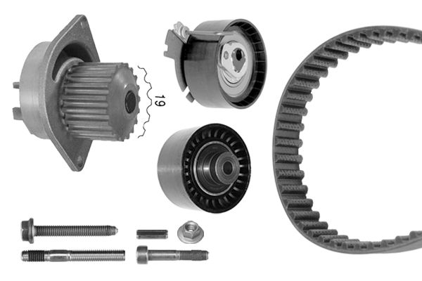 Water Pump & Timing Belt Kit -