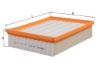 Air Filter VECTRA B (36_) 2,0Di / 2,0DTi / 2,2 i 16V
