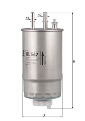 Fuel Filter PSA - 16 063 849 80