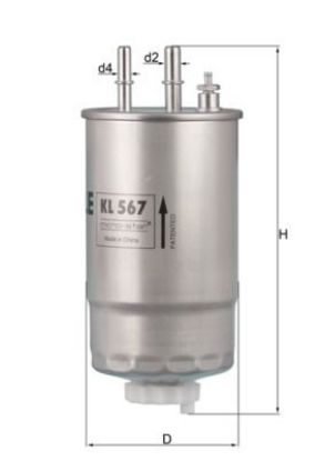 Fuel Filter PSA - 16 063 849 80 Fuel Filter PSA - 16 063 849 80