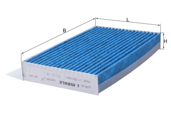 Filter, cabin air Renault  Megane III 272773488R