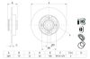 Brake Disc PSA - 16 118 408 80