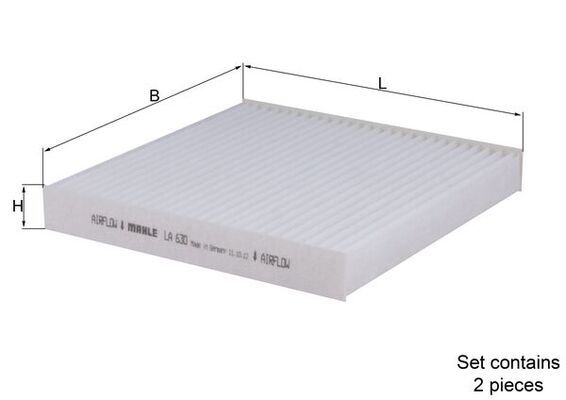 Filter, cabin air BMW  - 64 31 2 284 827