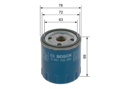 Oil Filter PSA - 1109 AL, RENAULT - 50 21 185 404