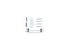 Accessory Kit, brake shoes -