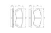 Brake Pad Set, disc brake -