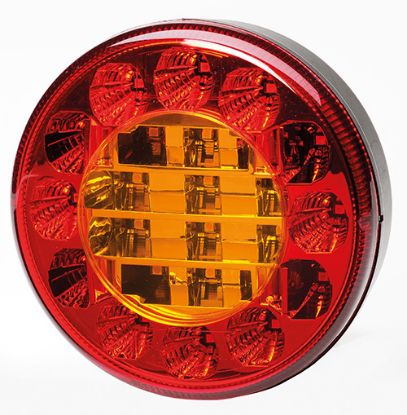 Tail Light Assembly tagatuli, 122mm LED, 10-30V, koos kaablga
