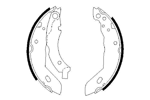 Brake Shoe Set -