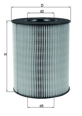 Air Filter MERCEDES-BENZ - 166 094 00 04