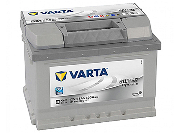 Starter Battery 61Ah 600A 242*175*175 - + SILVER dynamic