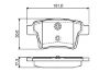 Brake Pad Set, disc brake FORD - 1 356 392, JAGUAR - C2S 48024