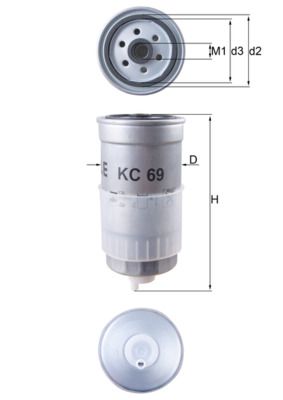 Fuel Filter VAG - 028 127 401A