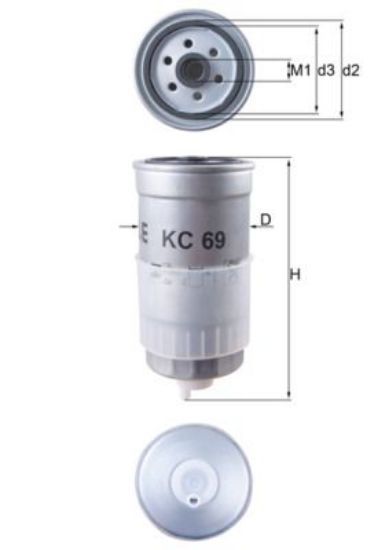 Fuel Filter VAG - 028 127 401A