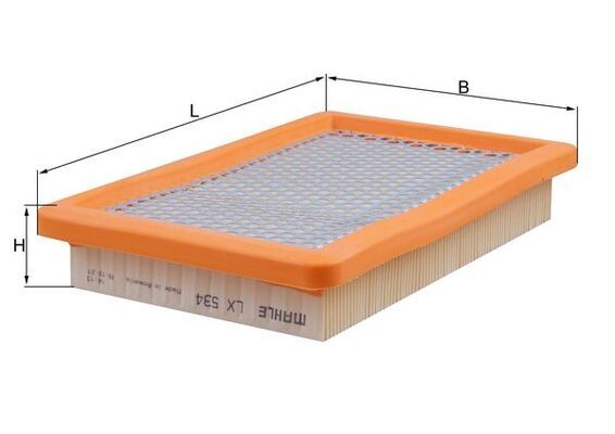 Air Filter 323 F VI (BJ), PREMACY (CP) Air Filter 323 F VI (BJ), PREMACY (CP)