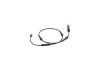 Warning Contact, brake pad wear -