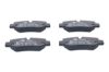Brake Pad Set, disc brake MERCEDES-BENZ - 447 420 01 20
