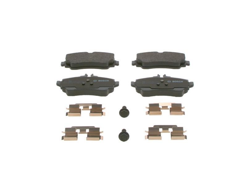 Brake Pad Set, disc brake MERCEDES-BENZ - 168 420 07 20